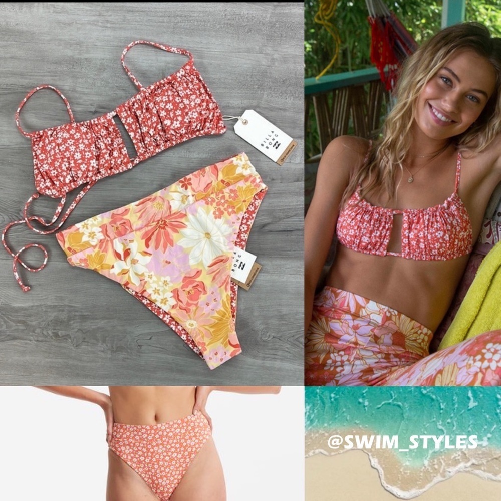 ☀️BILLABONG☀️ MADE FOR DAZE ALINA MADE FOR DAZE RISE BIKINI SET